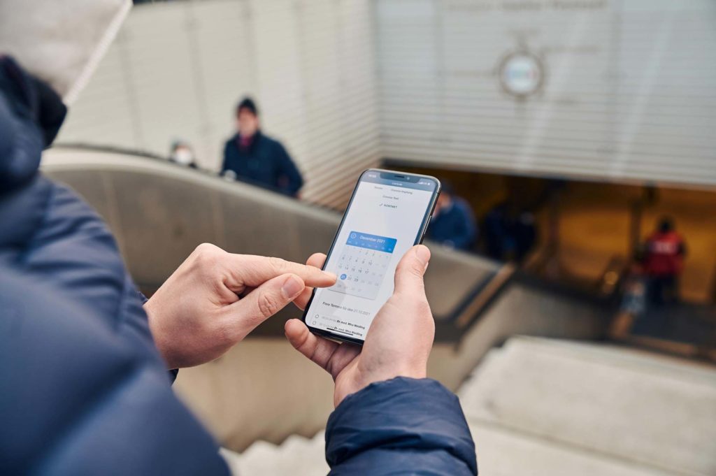 Rezept am Smartphone